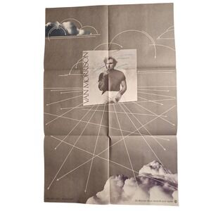 Van Morrison Wavelength 1978 Promo Album Poster 23x35 Warner Bros Rock